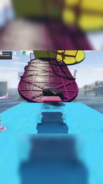 GTA V PARKOUR STUNT #GTA #GTAV #GTAONLINE #SHORTSFEED