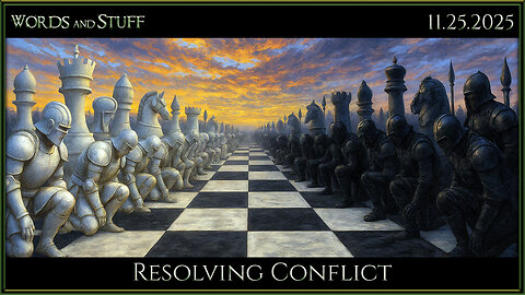 Resolving Conflict | Words and Stuff