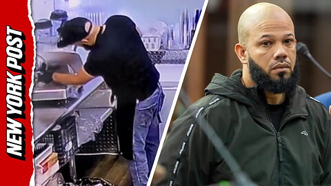 Footage shows Luis Marquez at work before stalking and stabbing his estranged girlfriend to death