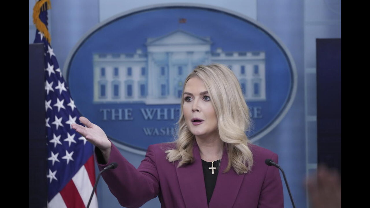 LIVE: White House Press Secretary Karoline Leavitt Holds Media Briefing