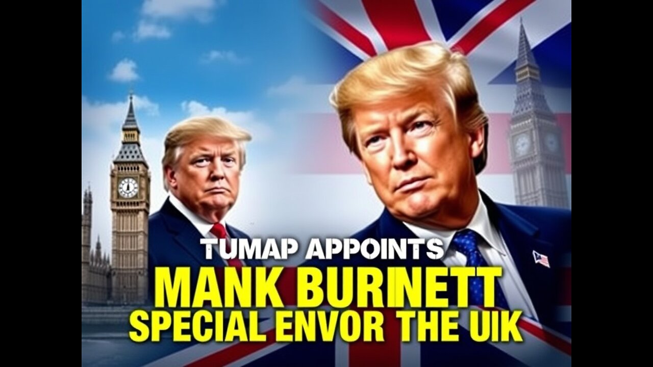 Trump names ‘Apprentice’ producer Mark Burnett as special envoy to the UK