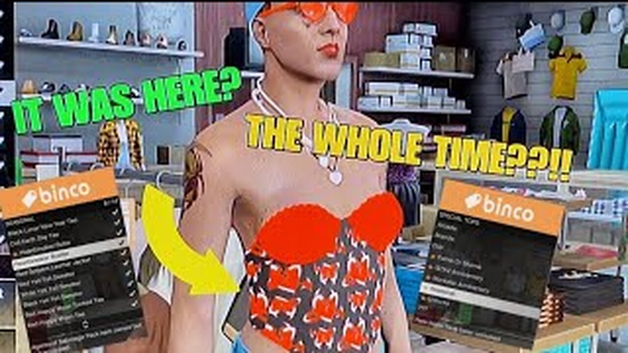 Im slow, the shirt was here The WHOLE TIME?!