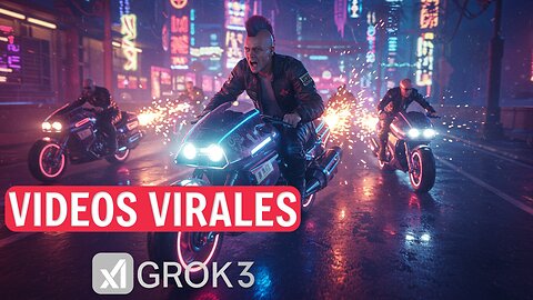 ¡VIDEOS creados con la INTELIGENCIA ARTIFICIAL GROK!