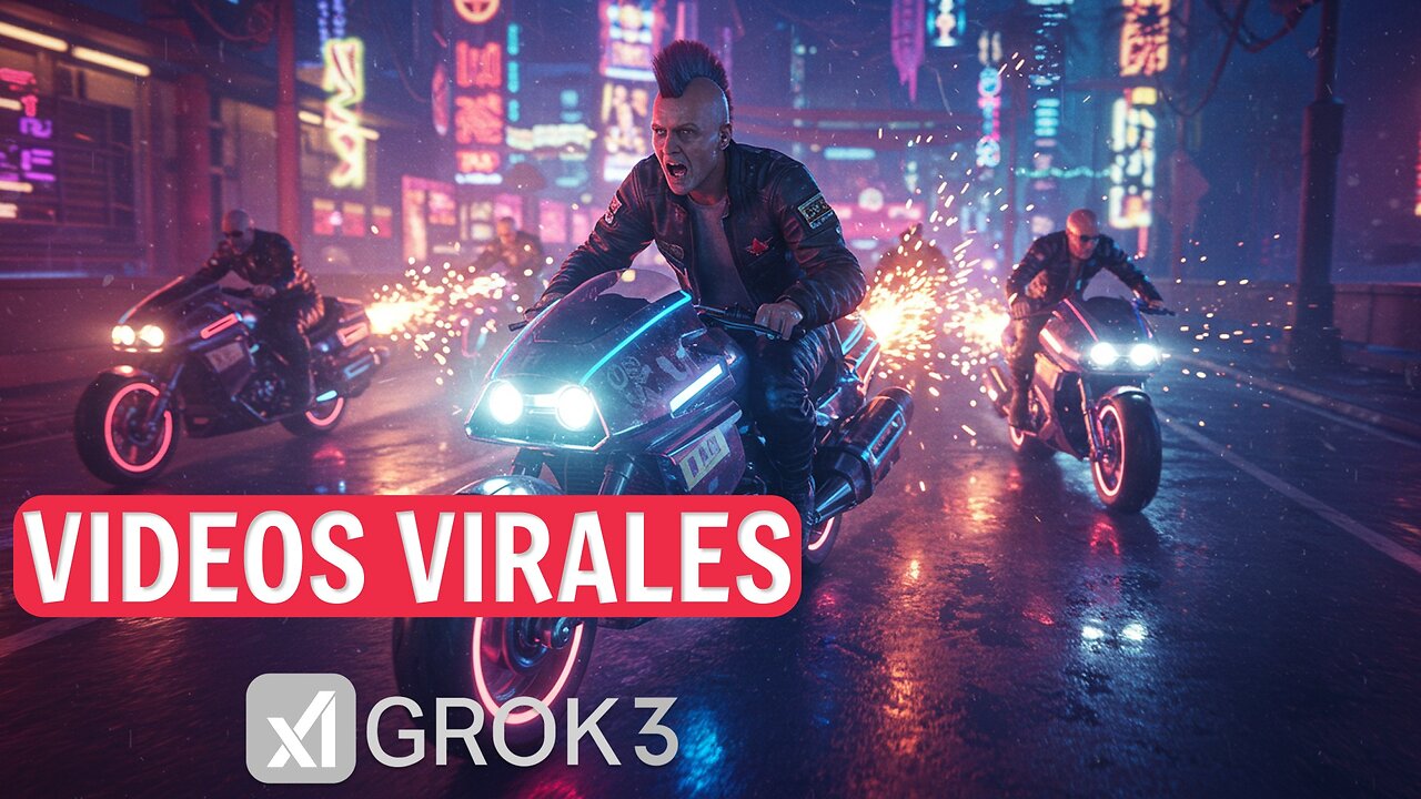¡VIDEOS creados con la INTELIGENCIA ARTIFICIAL GROK!