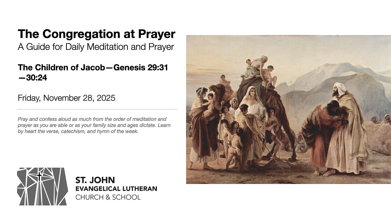 The Children of Jacob—Genesis 29:31—30:24