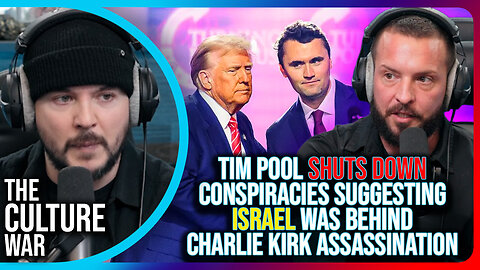 Tim Pool Shuts Down Conspiracies Suggesting Israel Was Behind Charlie Kirk Assassination