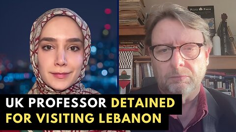 Prof. David Miller DETAINED After Lebanon Visit for Nasrallah Funeral