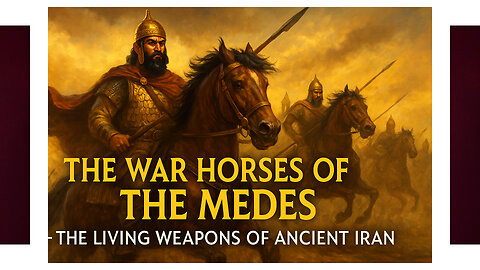 The War Horses of the Medes | The Living Weapons of Ancient Iran 🐎⚔️