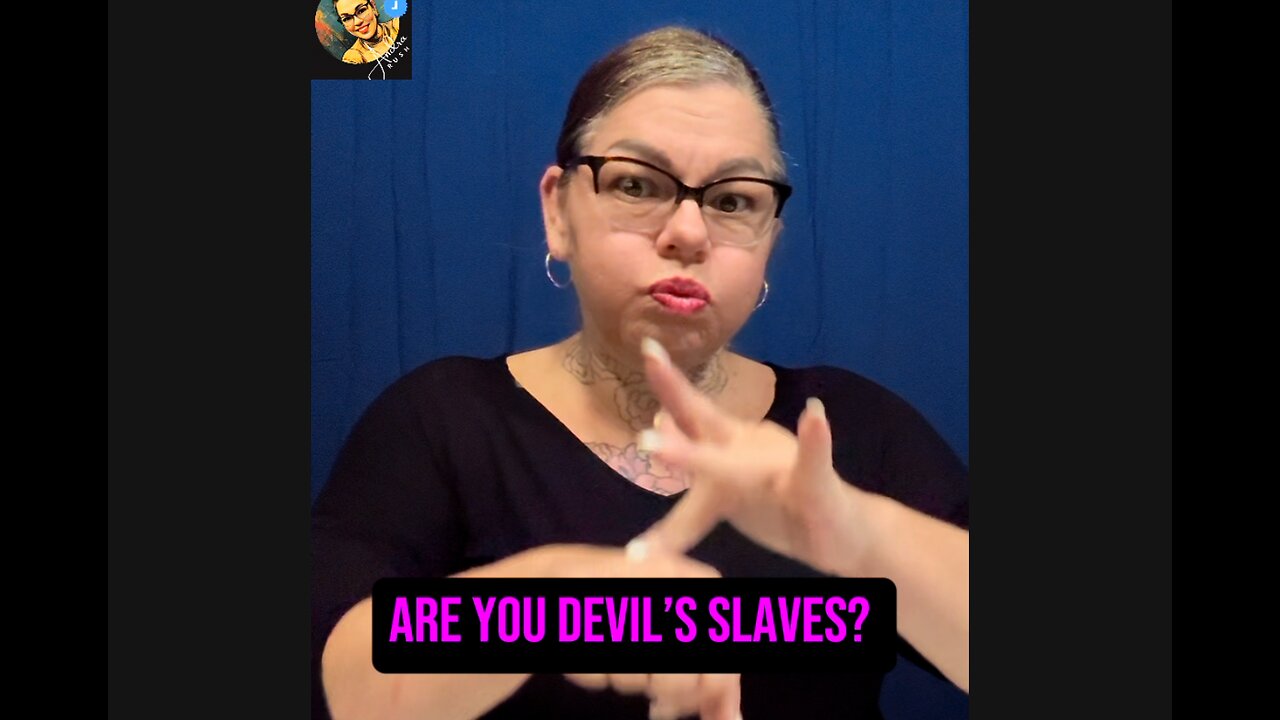 🚨 Are You Devil’s Slave? 😱 #ASL #deaf #realtalk #signlanguage