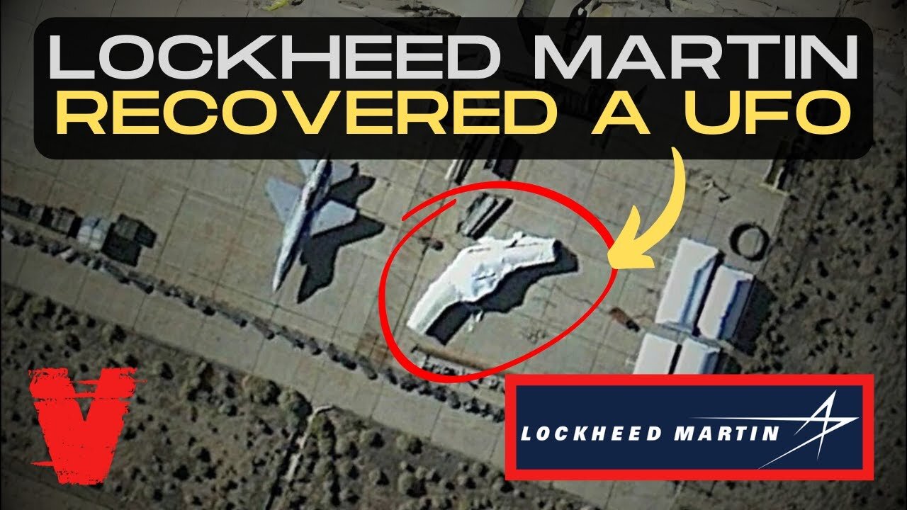 Crashed UFO Recovered by Lockheed Martin