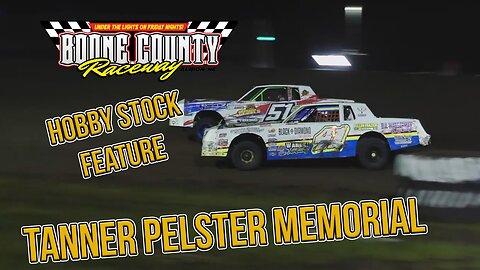 Tanner Pelster Memorial | Hobby Stock Feature | Boone County Raceway | 7-8-2024