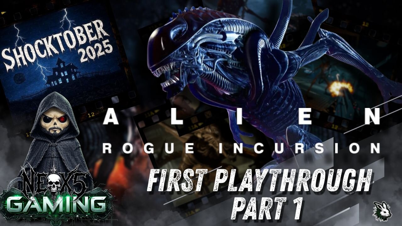 Alien! What's your favorite one?! | Part 1 | Shocktober | First Playthrough | Rumble Gaming