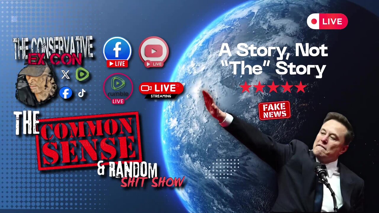 The Common Sense and Random Shit, Show Episode 16 (Fake News)