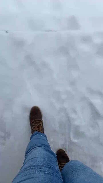 snow asmr