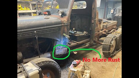 Learning Body Work on the Hot Rod Snow Truck Oct 28 2025