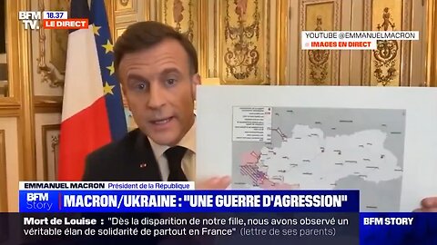 Holding the map upside down what an idiot