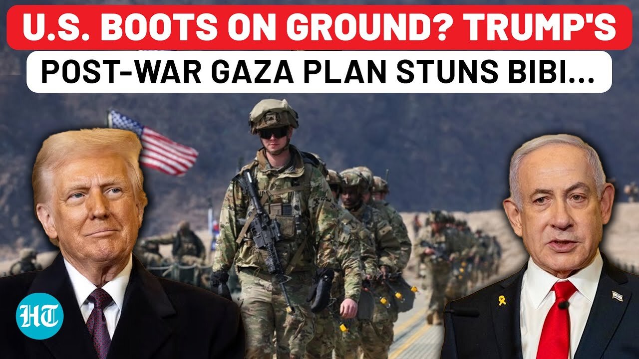 Trump Keeps Bibi In Dark Over Security Guarantee Promise To Hamas? 200 American Troops, New Base...