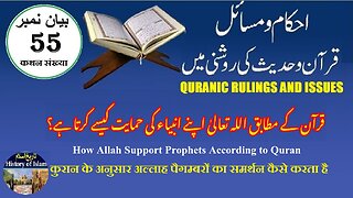 How Allah Support Prophets According to Quran قرآن کے مطابق اللہ کس طرح انبیاء کی حمایت کرتا ہے۔