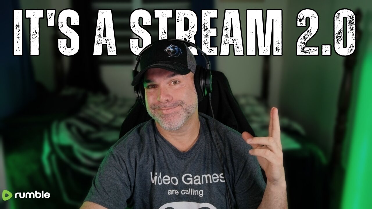 It's Stream 2.0, Rumble Wallet Got Out @GamingonRumble