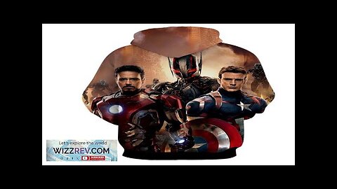 The Avengers Captain America Iron Man Ultron Dope 3D Hoodie Review