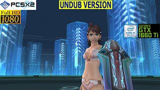 Xenosaga III HD Cutscene 100 - KOS-MOS vs. T-elos (Ancient Temple Tomb) - JAPANESE