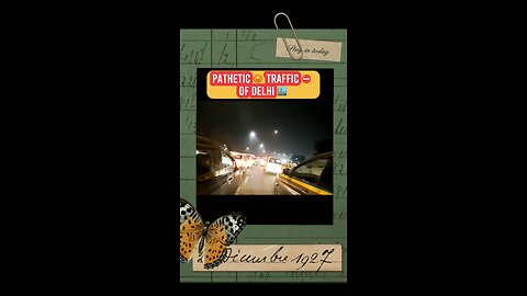 🔥 Roaring through the Delhi traffic like a true hustler! 🚗💨 Every horn, every light