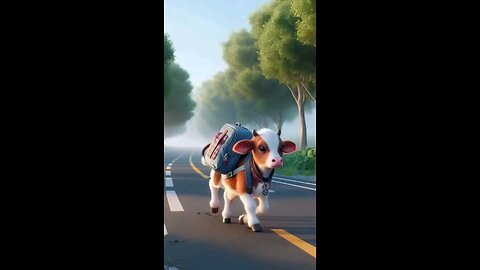 Cut cow