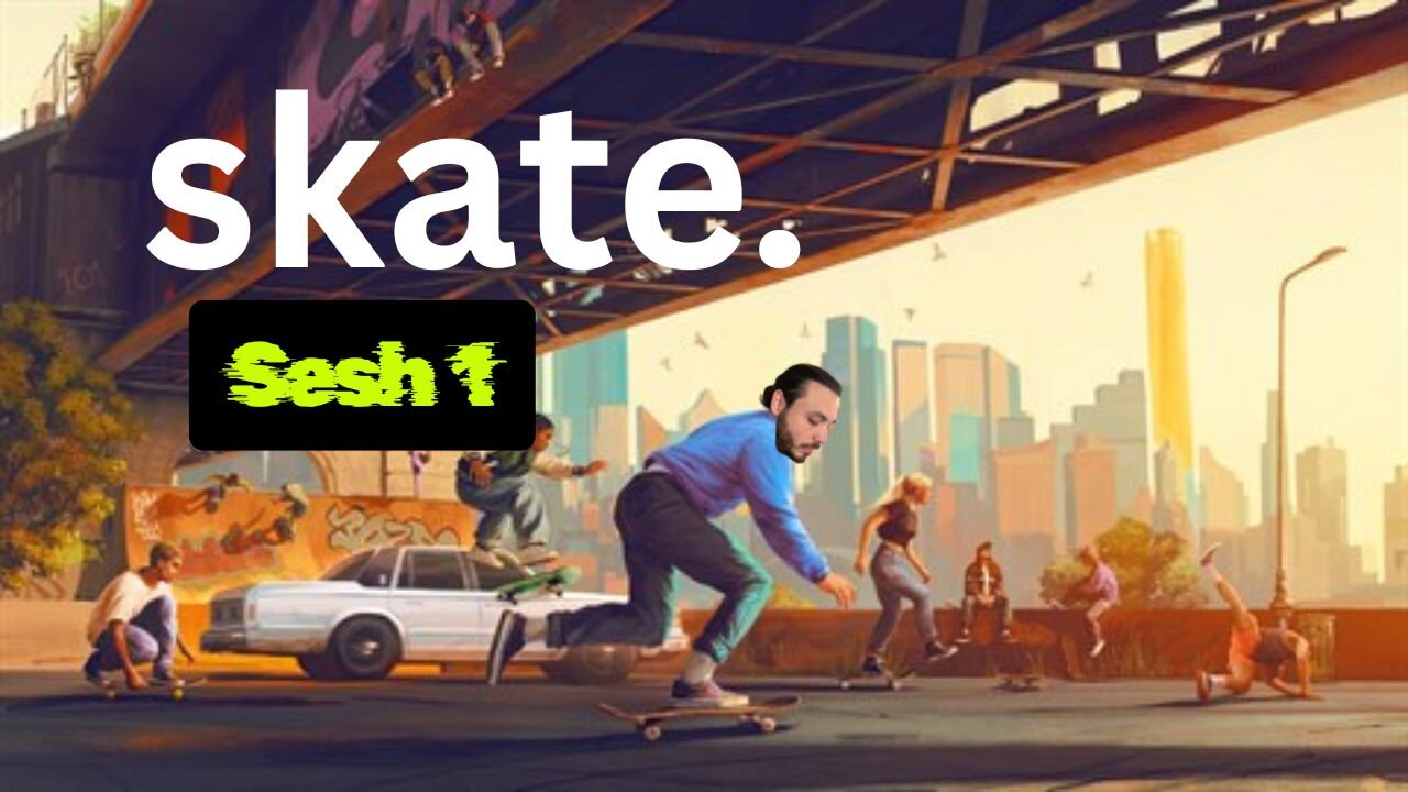 🛹Skate. Sesh #1 My FIRST Skate Game!