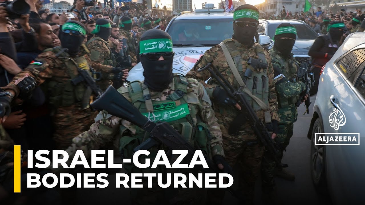 Israel confirms transfer of 4 more bodies from Gaza