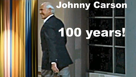 Johnny Carson Turns 100! #johnnycarson #tonightshow