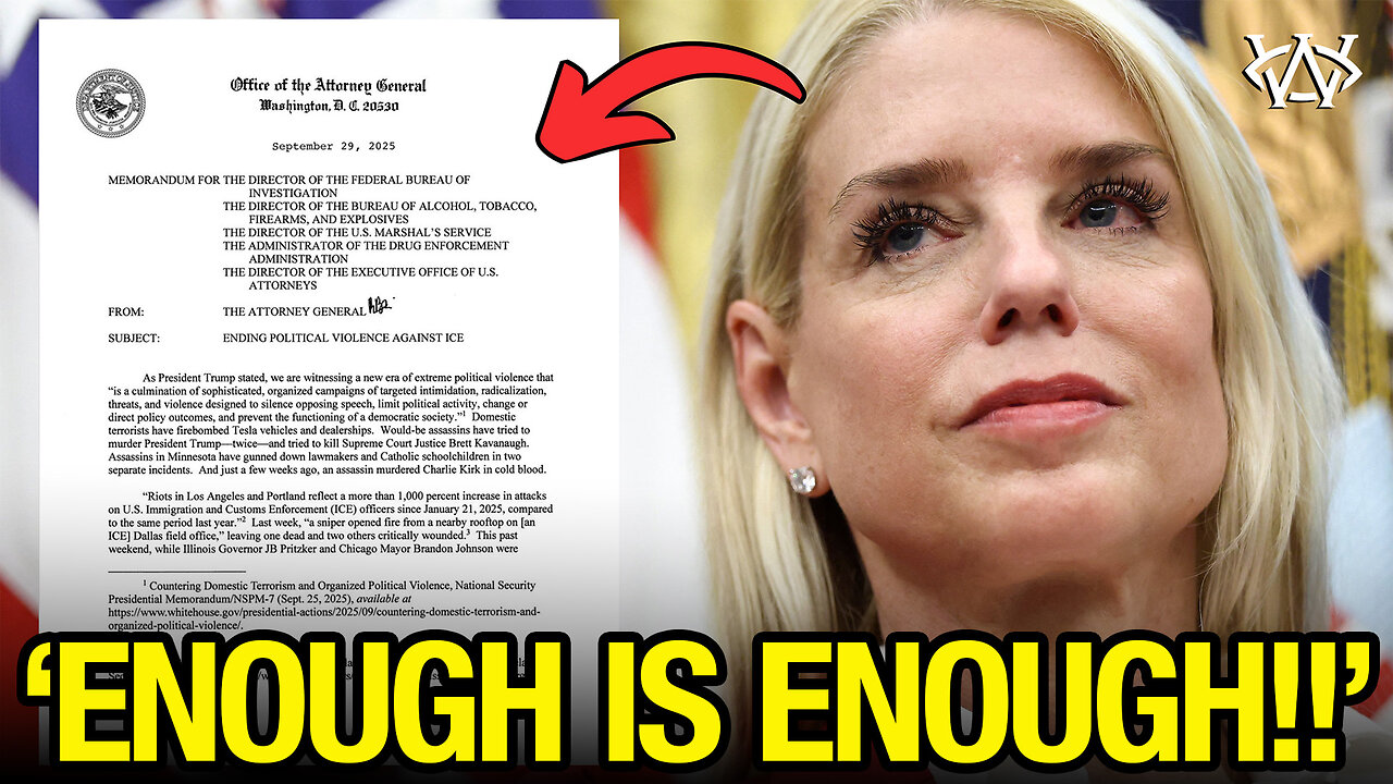 Bondi UNLEASHES Federal Prosecutors after ICE Attacks!