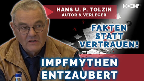 Impfkritik aus 25 Jahren Recherche: Tolzin zieht Bilanz