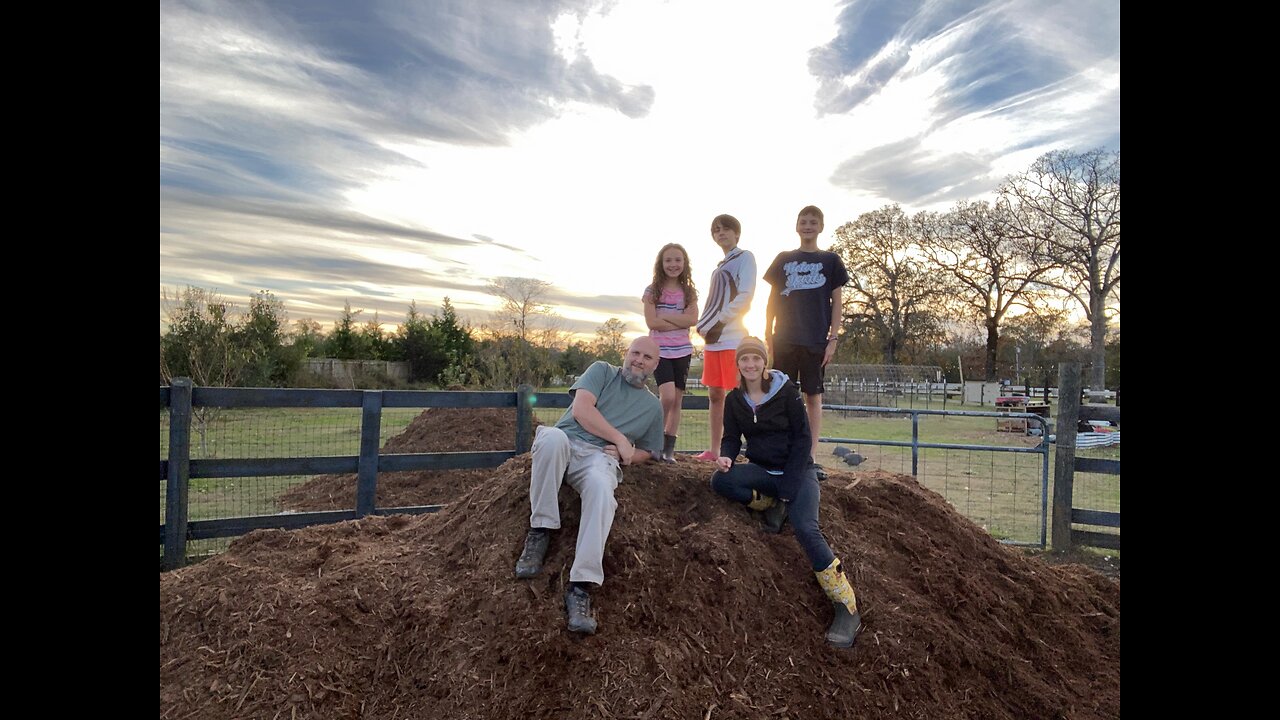 Deep Bedding Method for Our Pigs and Chickens