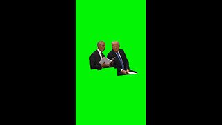 Trump Laughing With Obama | Green Screen