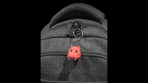 Let's Print: Hippo Keychain