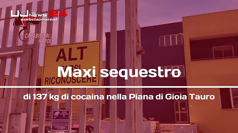 Maxi sequestro di 137 kg di cocaina nella Piana di Gioia Tauro