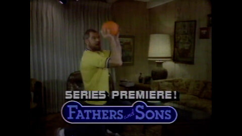 April 2, 1986 - Promos for 'Fathers and Sons' with Merlin Olsen and 2 Others