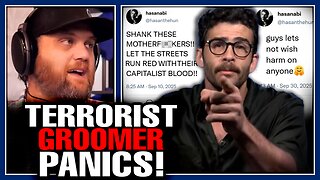 Radical Leftist Hasan Piker FULL BLOWN Panic! Admits He's Afraid Of His Own Radicalized Fans!