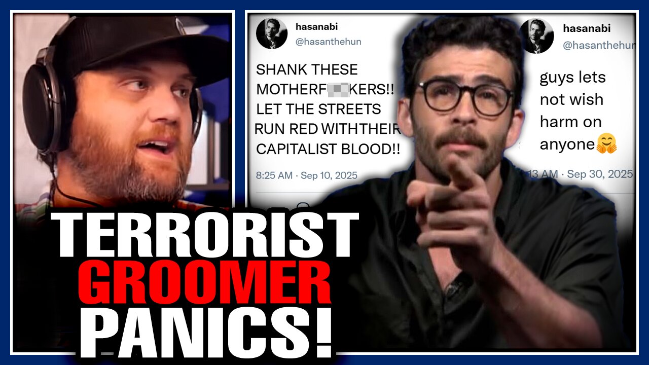 Radical Leftist Hasan Piker FULL BLOWN Panic! Admits He's Afraid Of His Own Radicalized Fans!