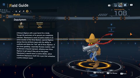 deputymon all digivolution/de-digivolution/profile Digimon Story Time Stranger