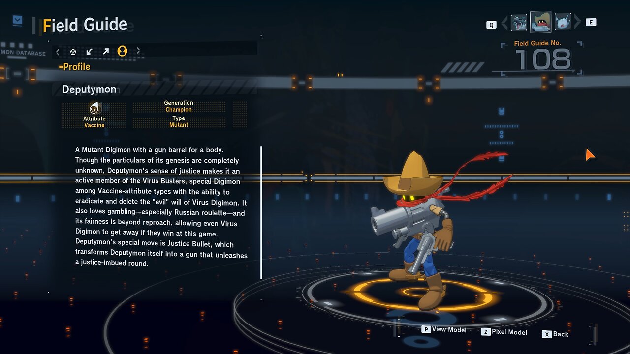 deputymon all digivolution/de-digivolution/profile Digimon Story Time Stranger