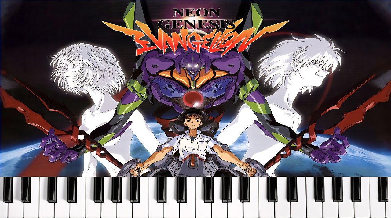 Neon Genesis Evangelion 🪽 cruel angel's thesis 🎹MIDI🎹