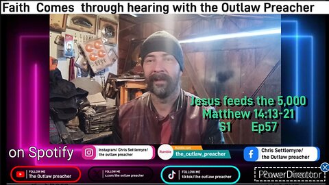 Jesus feeds the 5,000 Matthew 14:13-21 S1 Ep57