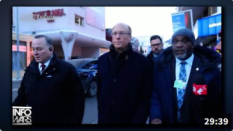 EXCLUSIVE: Larry Fink Confronted Face-to-Face At Davos For His Crimes Against Humanity!