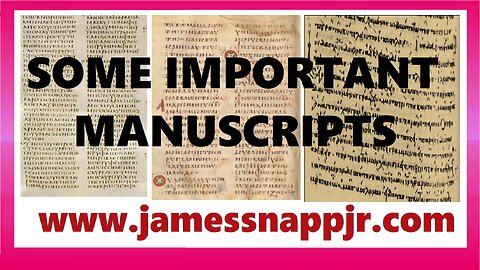 New Testament Textual Analysis 06