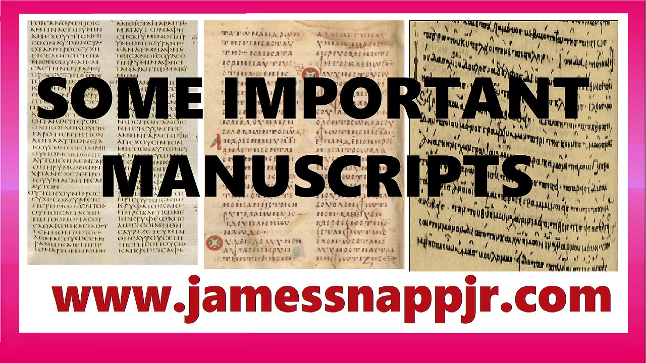 New Testament Textual Analysis 06