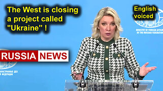 The West is closing a project called "Ukraine"! Zakharova, Russia
