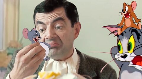 Mr. Bean Meets Tom and Jerry: The Hilarious Chase Begins