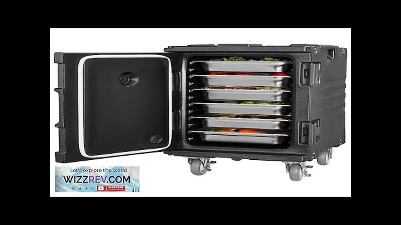 Insulated Food Pan Carrier Stackable Catering Dishbox 90L Chafing Dish ...