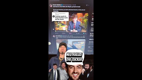 #TPUSA Member and #CharlieKirk Friend Josh Hammer Calls for #TuckerCarlson to be “Neutralized”
